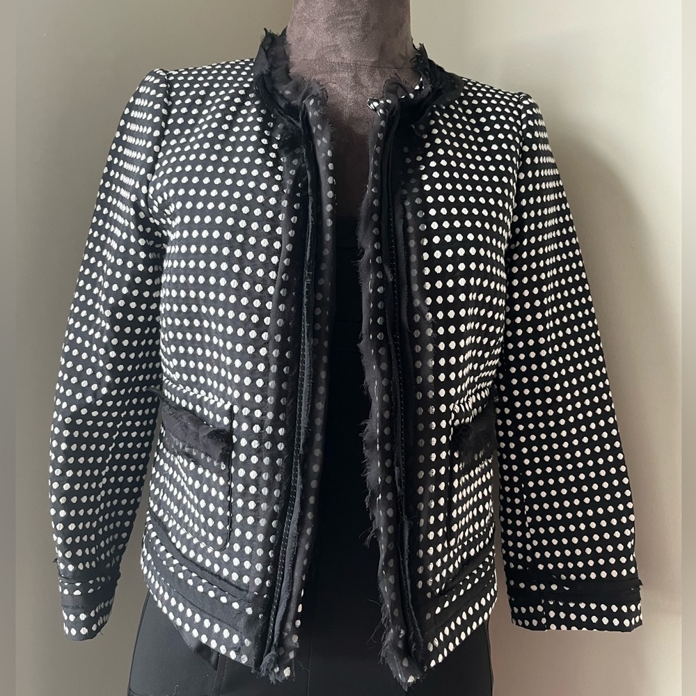 Rebecca Taylor polka dot Blazer